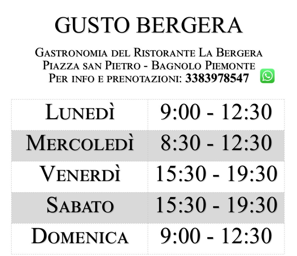 gusto bergera